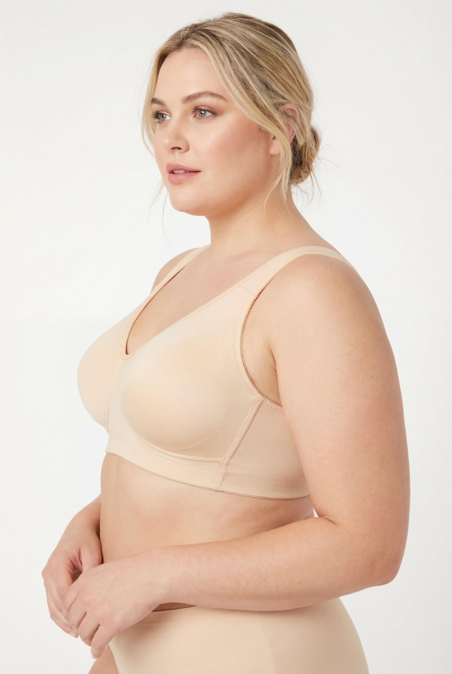 Women's Wireless Microfiber T-Shirt Bra