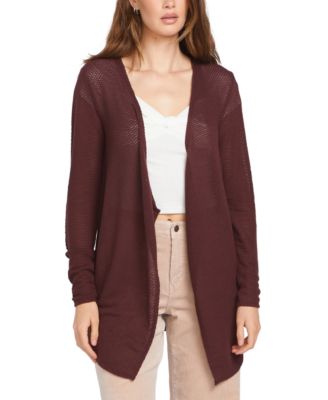 Volcom - Juniors' Open-Front Wrap Cardigan