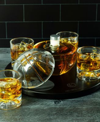 Basketball Decanter & Glass Set with Tray
