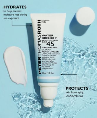 Water Drench Broad Spectrum SPF 45 Hyaluronic Cloud Moisturizer Sunscreen, 1.7 oz