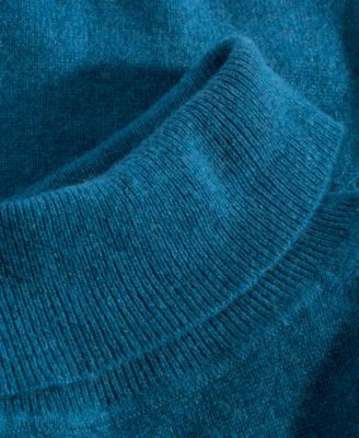 100% Cashmere Petite Turtleneck Sweater, Created for Macy's