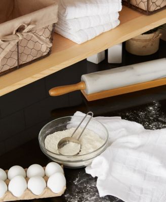 Basic Terry Collection Windowpane Dishtowel Set, 16x26", Check, 4 Piece