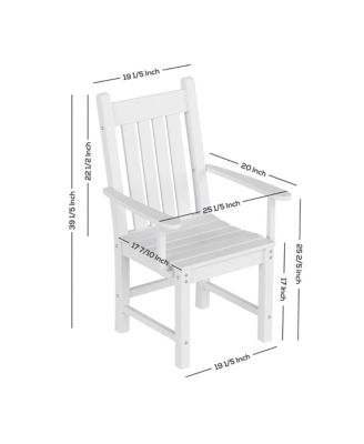 Outdoor Patio Dining Armchair