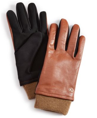 Cole Haan - Women's Stretch-Palm Leather Gloves