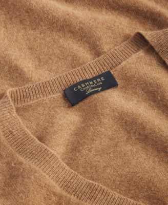 100% Cashmere Petite V-Neck Long-Sleeve Sweater, Created for Macy's
