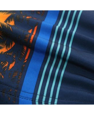 Boys 4-Way Stretch Quick Dry Board Shorts Swim Trunks with Mesh Lining UPF50+