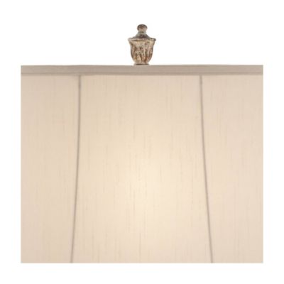 Barnes and Ivy Elle Traditional Table Lamp 33" Tall Antique Gold Florentine Off White Oval Shade for Bedroom Living Room Bedside Nightstand Office