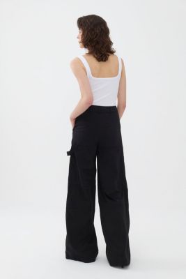 Women's Contrast Top Stitching Pants