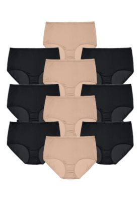 Women's Full Coverage Cotton Brief 10-Pack