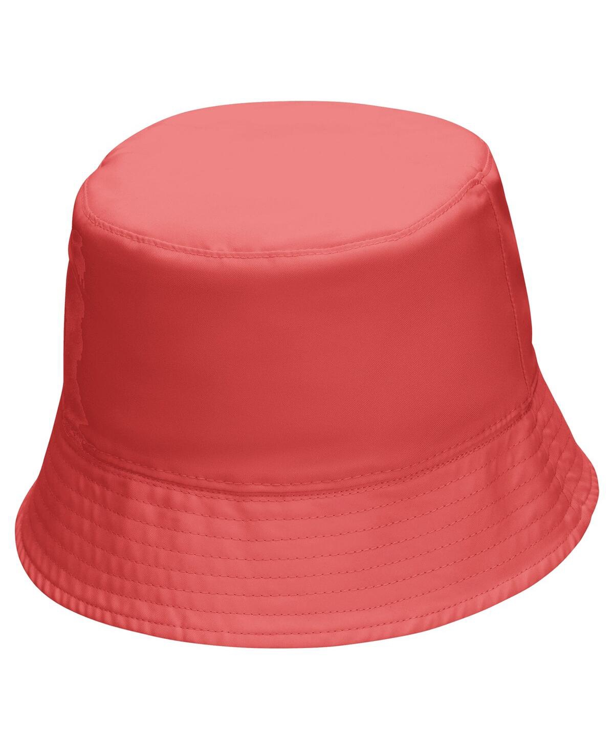 JORDAN MEN'S AND WOMEN'S RED ALLOVER PRINT REVERSIBLE BUCKET HAT 