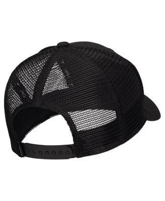 Men's and Women's Black Trucker Adjustable Hat