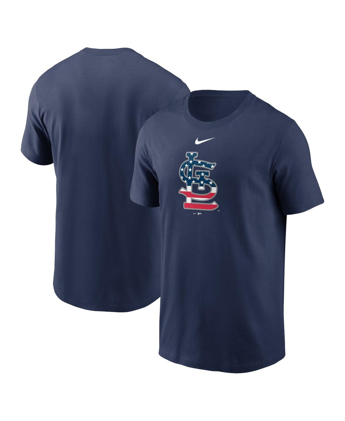 Nike Men's Navy St. Louis Cardinals Americana T-shirt In Navy