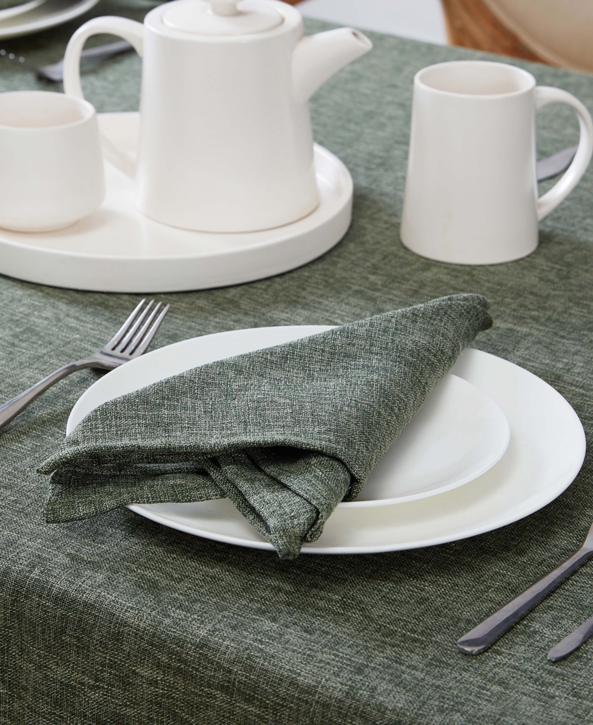 Laura Ashley Harper 18" X 18" Napkin, Set Of 6 In Gold