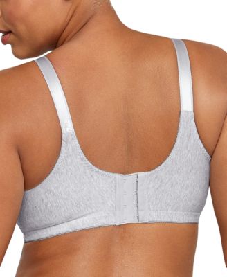 Double Support Cotton Wireless Bra with Cool Comfort 3036