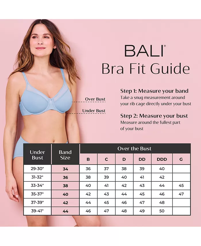 Double Support Cotton Wireless Bra with Cool Comfort 3036 - thumbnail 4