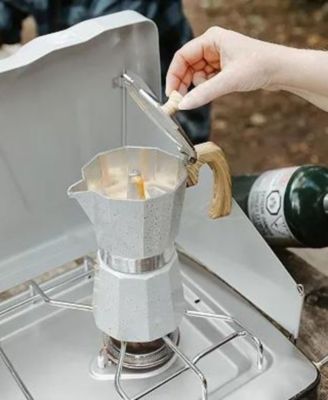 Milano Stone Expresso Elegance: Moka Pot Espresso Cup set