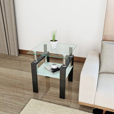 Modern Glass Coffee Table for Living Room
