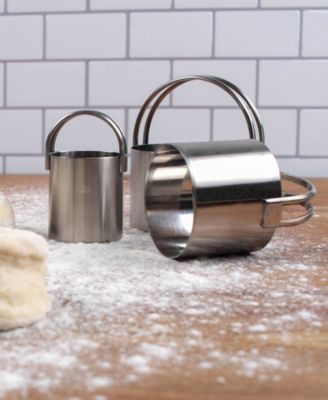 Endurance 4 Piece Round Nesting Biscuit Cutters Set