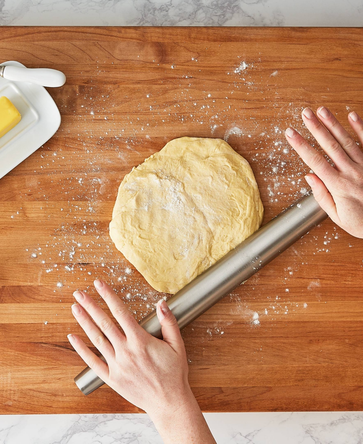 Rsvp International Endurance Stainless Steel 18" French Rolling Pin In Gray
