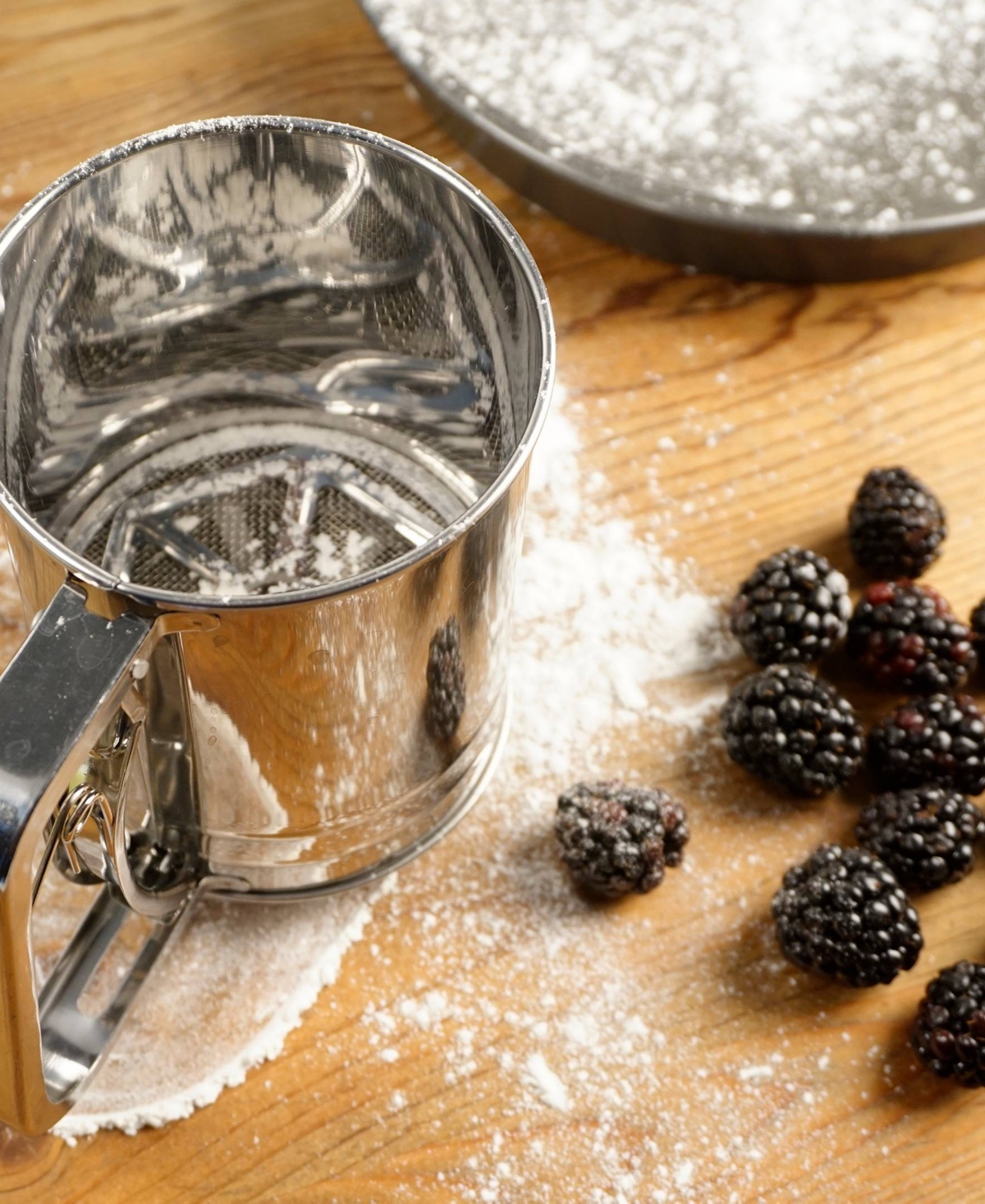 RSVP INTERNATIONAL ENDURANCE 3 CUP TRIPLE MESH FLOUR SIFTER 