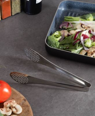 Endurance 18/8 Stainless Steel 10" Large Straining Tongs