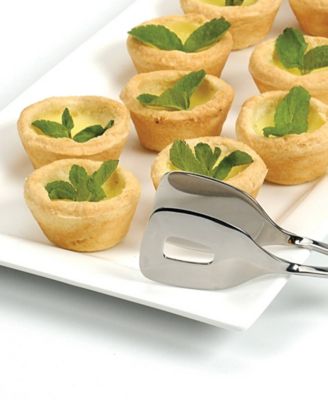 Endurance Stainless Steel 8" Small Serving Tongs