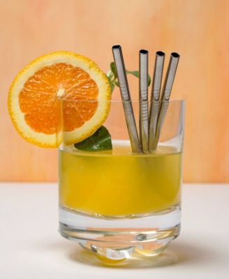 Endurance Stainless Steel 4 Piece 5" Straw Set