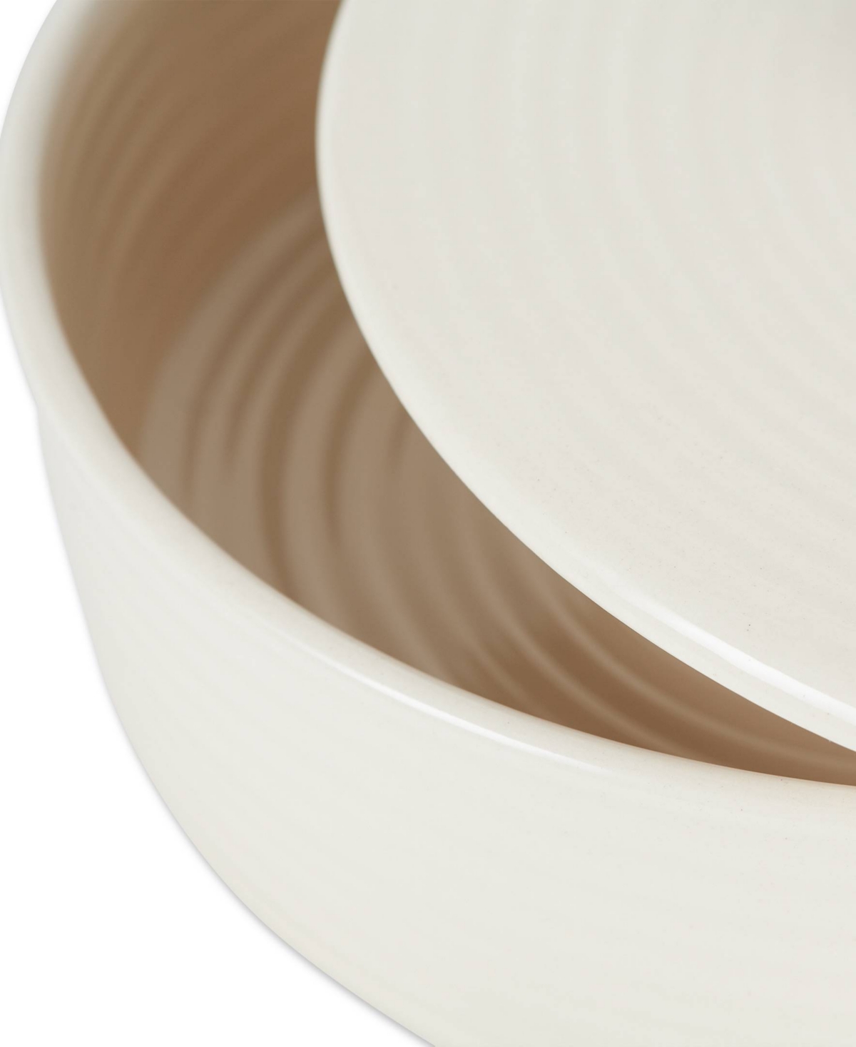 Rsvp International 8.5" D Stoneware White Tortilla Warmer In White