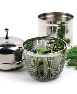 Stainless Steel 3" x 3" x 4" Floating Spice Ball