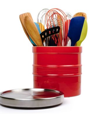 Endurance Stainless Steel 8" D Tool Crock Turntable