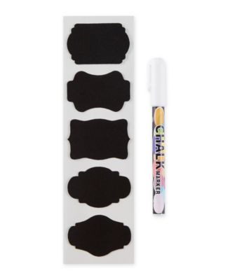 Silicone 31 Piece 2.25" x 1.5" Spice Label and Chalk Marker Set