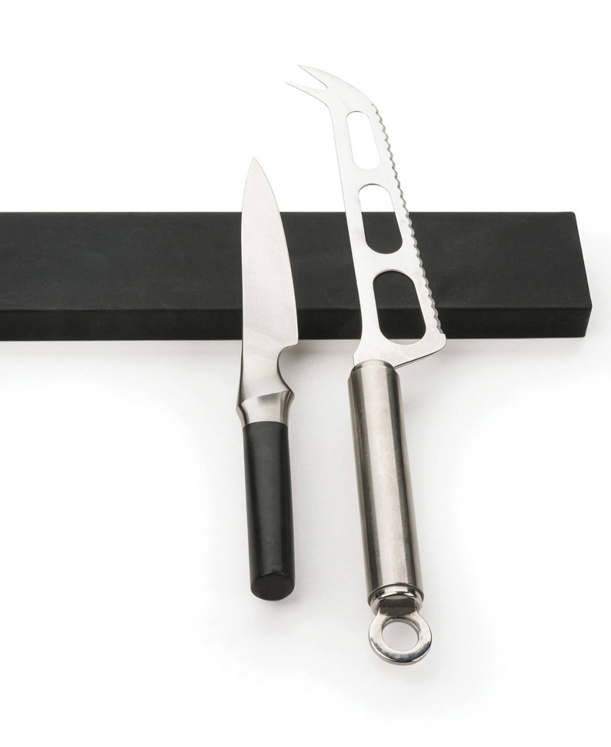 Rsvp International Silicone 10" Matte Black Knife Bar In Black