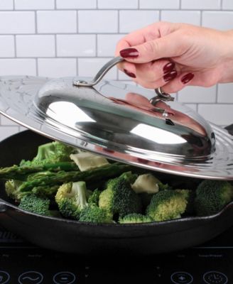 Endurance Stainless Steel Glass 12 Diameter Universal Lid