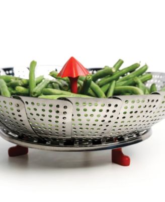 Endurance Stainless Steel Silicone 12" Umbrella Steam Basket