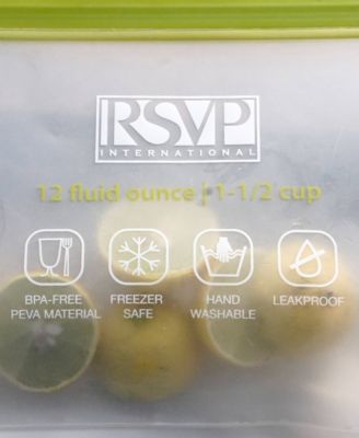 Polyethylene 2 Piece 9" x 8.25" Eco Press-N-Seal Bags