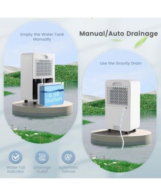 Dehumidifier for Home Basement Portable 32 Pints with Sleep Mode up to 2500 Sq. Ft