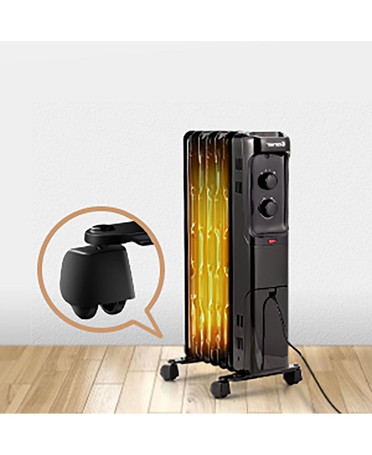 1500W Oil Filled Heater Portable Radiator Space Heater Deals and Price ...