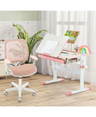 Kids Desk Chair Swivel Mesh Children Computer Chair with Adjustable Height