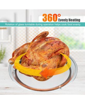 0.9Cu.ft. Retro Countertop Compact Microwave Oven 900W