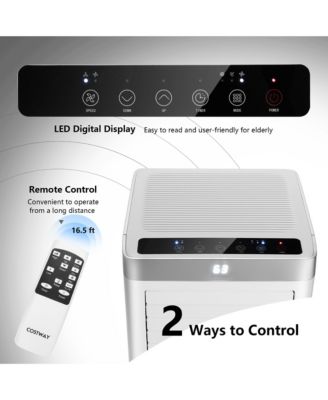 10000BTU Portable Air Conditioner 3-in-1 Air Cooler with Remote Control