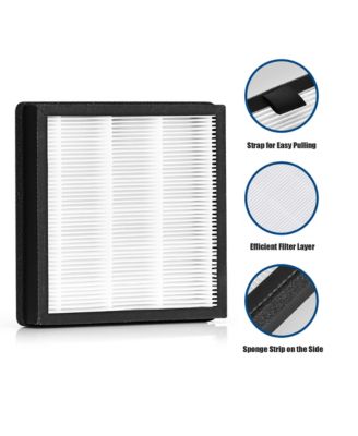  Replacement Filter, Active Carbon & True HEPA, Compatible with Air Purifier  Filter