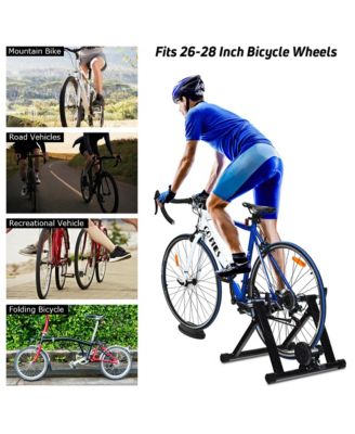 1pcs Bike Trainer Folding Bicycle Indoor Exercise Training Stand