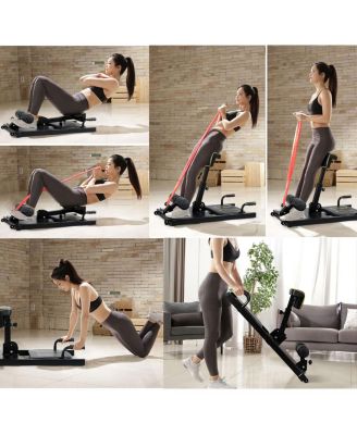 8-in-1 Multifunction Squat Machine Deep Sissy Squat Home Gym