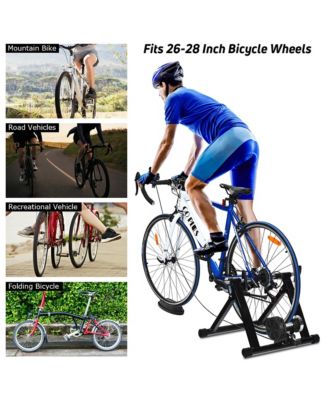 1 pcs Bike Trainer Bicycle Exercise Stand w/ 8 Levels Resistance