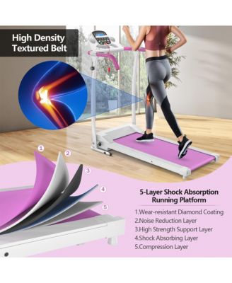 800W Folding Treadmill Electric /Support Motorized Power