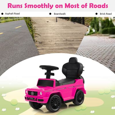 3 in 1 Ride on Push Car Mercedes Benz G350 Stroller Sliding Car