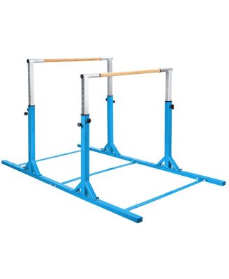 Kids Gymnastics Parallel Bars Double Horizontal Bars Adjustable