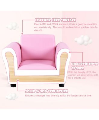 Kids Sofa Armrest Chair Couch Children Toddler Birthday Gift