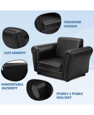 Kids Sofa Armrest Chair Couch Children Toddler Birthday Gift