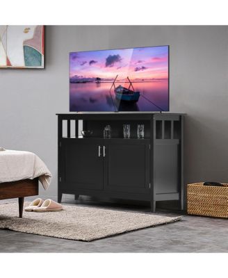 Kitchen Sideboard Buffet Server Cupboard Storage Cabinet with 2 Doors